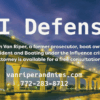 Photo of Stuart bridge in background and text from a law firm practicing in Boating Under the Influence Defense