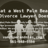 Artwork showing a family with a photo of a divorce lawyer and words about divorce