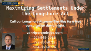 Photos of Longshoremen, cargo ships and photo of a Longshore Claimant Lawyer