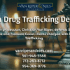 Photo of Florida Courtroom with photos of South Florida and Treasure Coast criminal defense lawyers with text regarding Defenses to Florida Drug Trafficking Charges